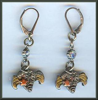 Nanette Winged Heart Earrings