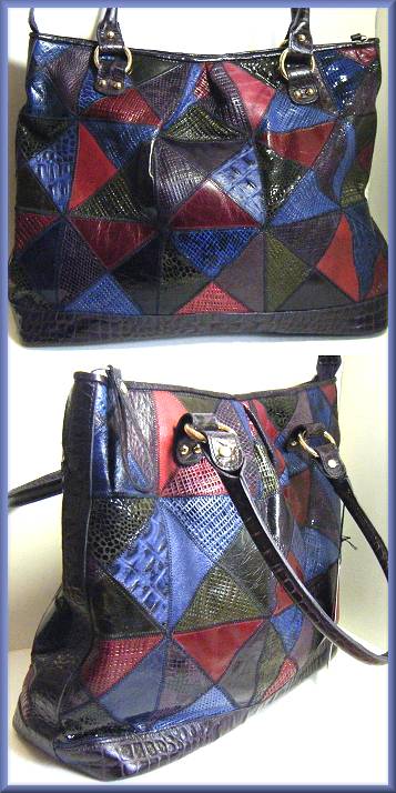 Pietro Alessandro Multi Jeweltone Tote
