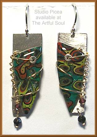 Studio Picea Barbara Graffiti Earrings