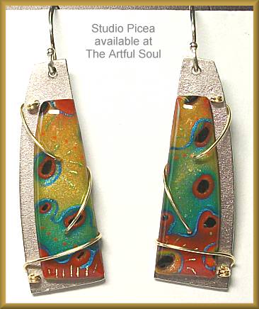 Studio Picea Lucy Graffiti Earrings