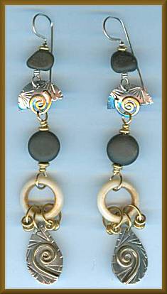 Q Miller Round These Parts Earrings