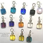 Emily Ray Hoopla Crystal Cube Ear Charms
