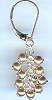 Emily Ray Bronze Pearl Cluster Earrings