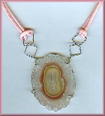 Regina Mellow Amethyst Stalactite Necklace