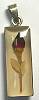 Red Rose Medium Column Pendant