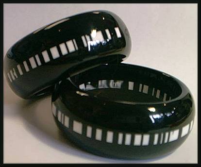 R. Sobral Black & White Bangle