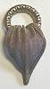 Sarah Cavender Antique Silver Ring Blue Leaf Earrings