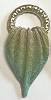 Sarah Cavender Silver Ring Green Leaf Earrings