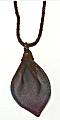 Sarah Cavender Copper/Raspberry Lotus Petal Necklace
