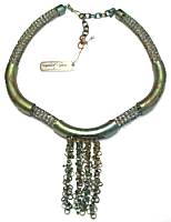 Sarah Cavender Tubes and Tassels Necklace