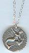 Searcey Designs Mermaid Fauna Coin Pendant