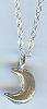 Searcey Designs Tiny Crescent Moon Pendant