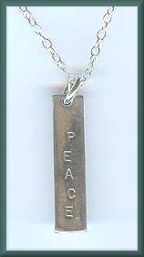 Searcey Designs Peace Pendant