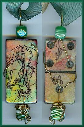 Hartman Domino Mermaid Pendant