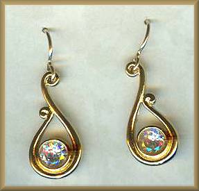 Sierra Vermeil CZ Earrings