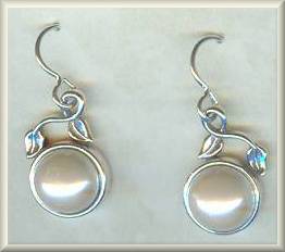 Sierra SS Pearl Earrings