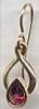 Sierra Garnet Vermeil Earrings