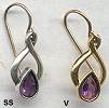Sierra Amethyst Earrings