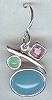 Sierra SS Chalcedony Mix Earrings