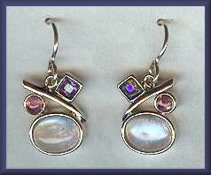 Sierra Vermeil Moonstone Mix Earrings