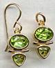 Sierra Vermeil Peridot Earrings