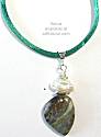 Sierra Freeform Pinetree Jasper Necklace