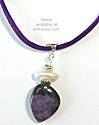 Sierra Freeform Charoite Necklace