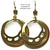 Silver Forest Big Loops Earrings