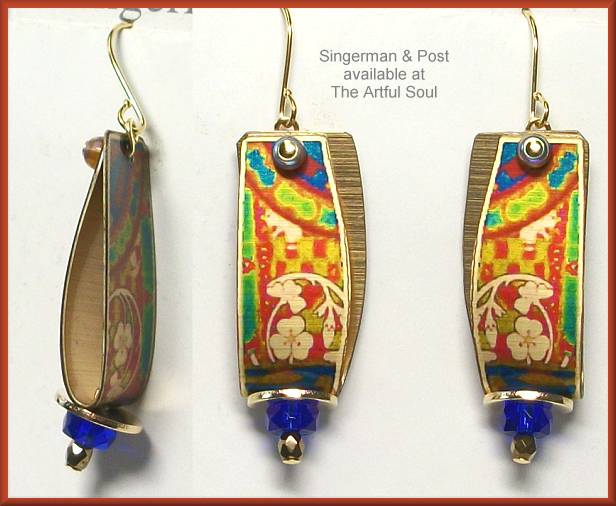 Singerman & Post Earrings #H113