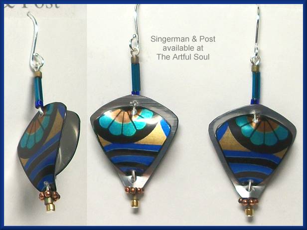 Singerman & Post Earrings #H63