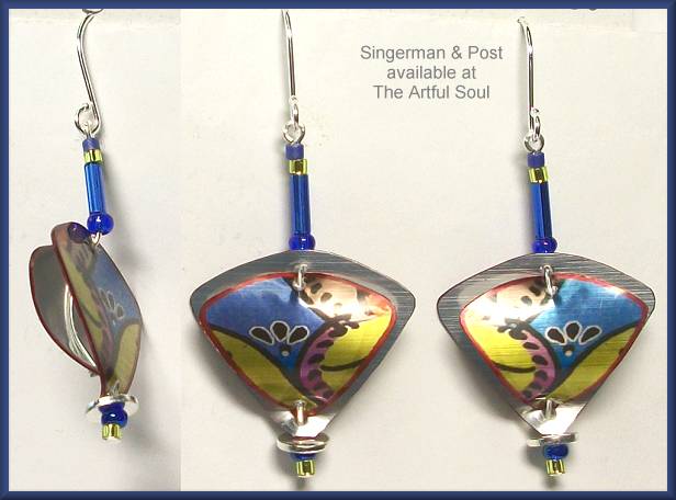 Singerman & Post Earrings #H75