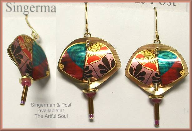 Singerman & Post Earrings #J52