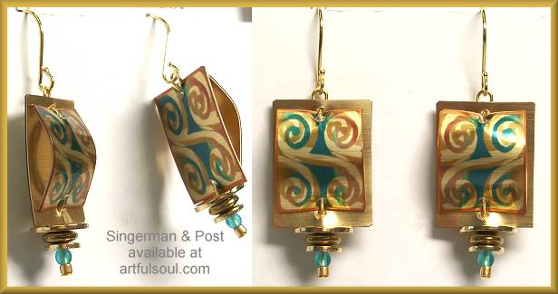 Singerman & Post Earrings #L33