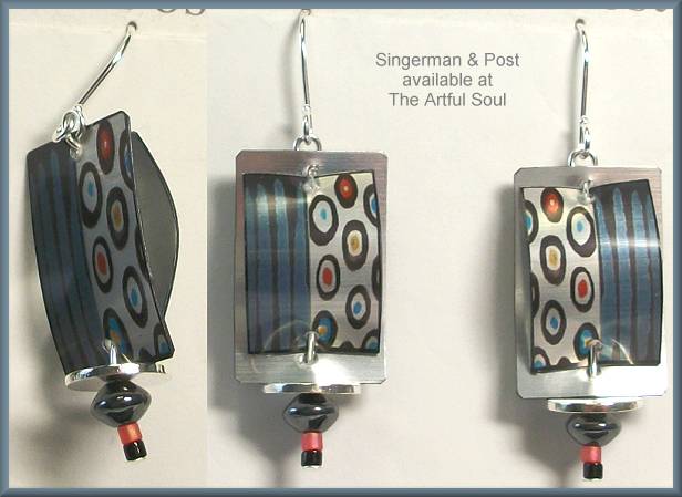 Singerman & Post Earrings #M100