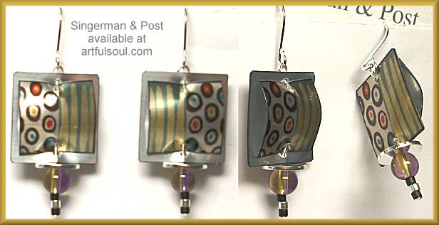 Singerman & Post Earrings #M125