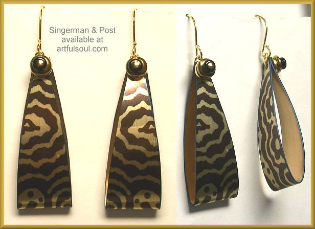 Singerman & Post Earrings #T85