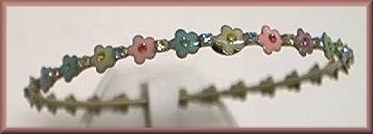 Sorrelli Fresh Flowers Soft Pastel Bangle