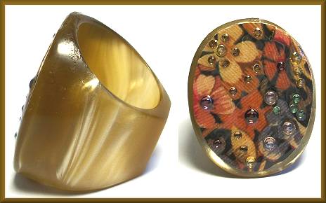 Stella Page Floral Large Ring