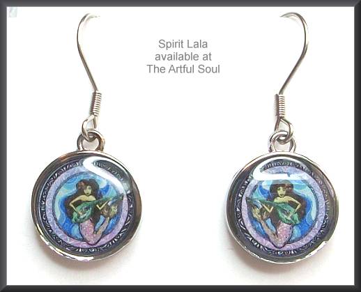 Spirit Lala Mermaid Circle Earrings