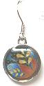 Spirit Lala Tropical Flower Circle Earrings