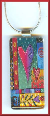Spirit Lala Wild Heart Large Pendant on Chain