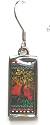 Spirit Lala Tree of Life Rectangular Earrings