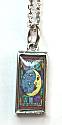 Spirit Lala Moon Reversible Rectangular Necklace