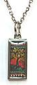 Spirit Lala Tree of Life Reversible Rectangular Necklace