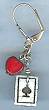 Sweet Romance Ace Spades Earrings