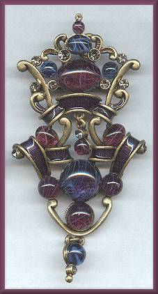 Sweet Romance Navarre Ribbon Pin