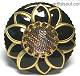Sweet Romance Ollipop Black Starflower Ring