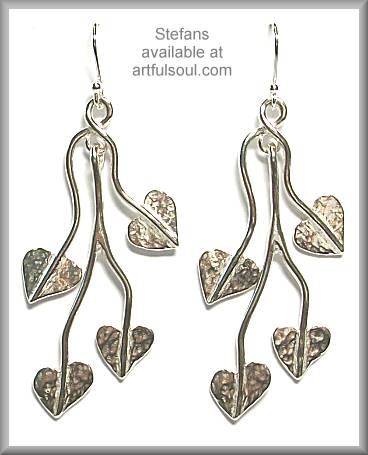 Stefans Leafy Earrings