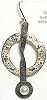 Stefans Textured Circle Earrings
