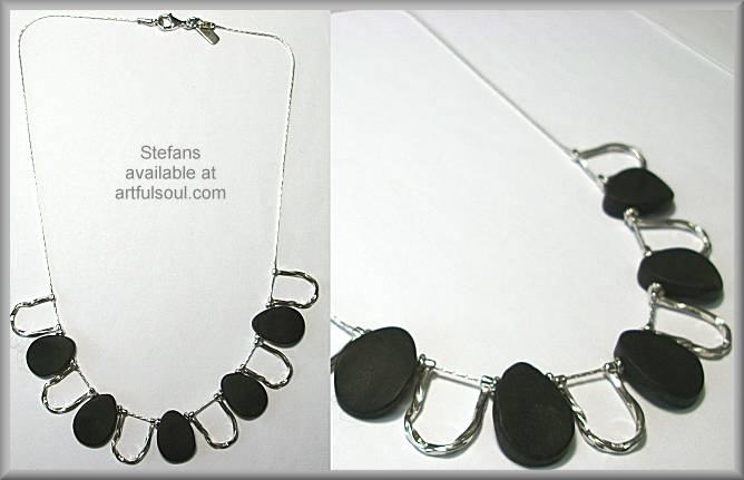 Stefans Black Rocks Necklace